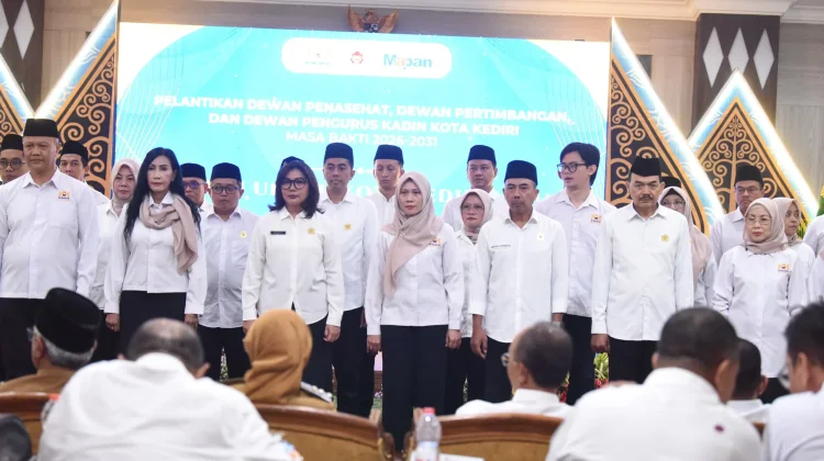 Pengurus Baru Kadin Kota Kediri Siap Hadapi Tantangan Ekonomi