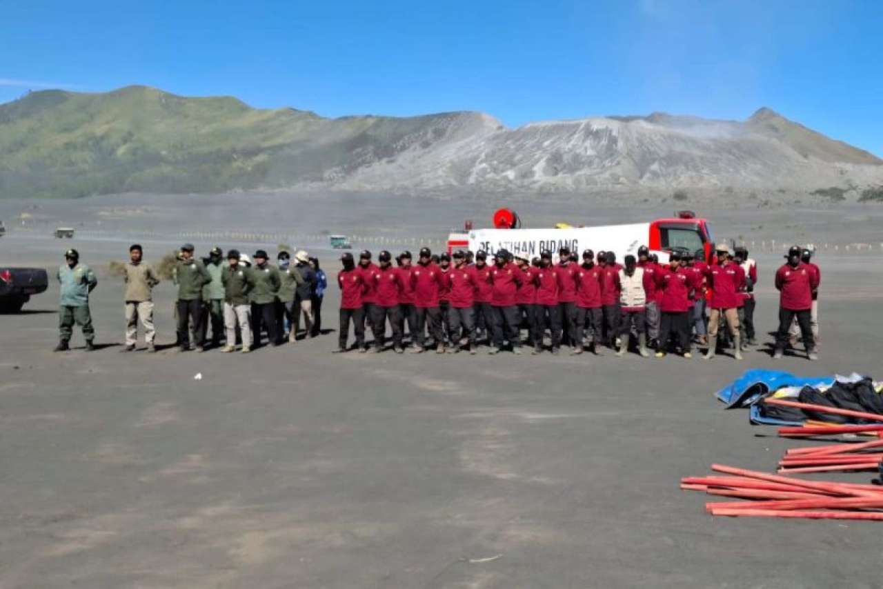 Taman Nasional Bromo Tegger Semeru Siap Siaga Hadapi Kebakaran Hutan Lahan