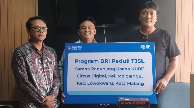 Dukung Produksi KUBE Circus Digital, BRI Malang Bantu Mac Mini