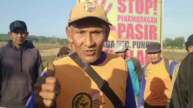 Warga Puncu Tolak Tambang Pasir, Khawatir Mata Air Terancam dan Krisis Air Bersih
