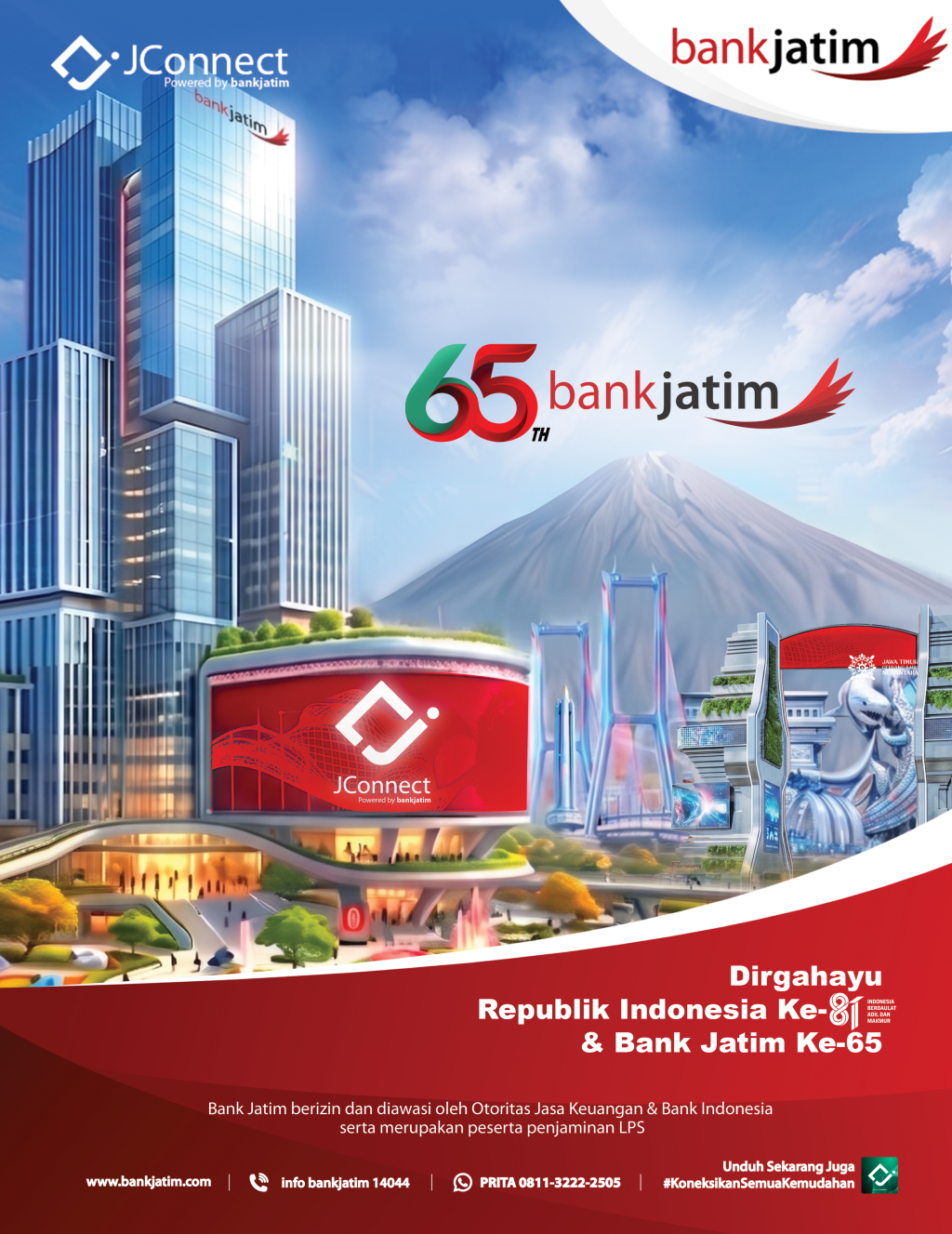 HUT Bank Jatim 65